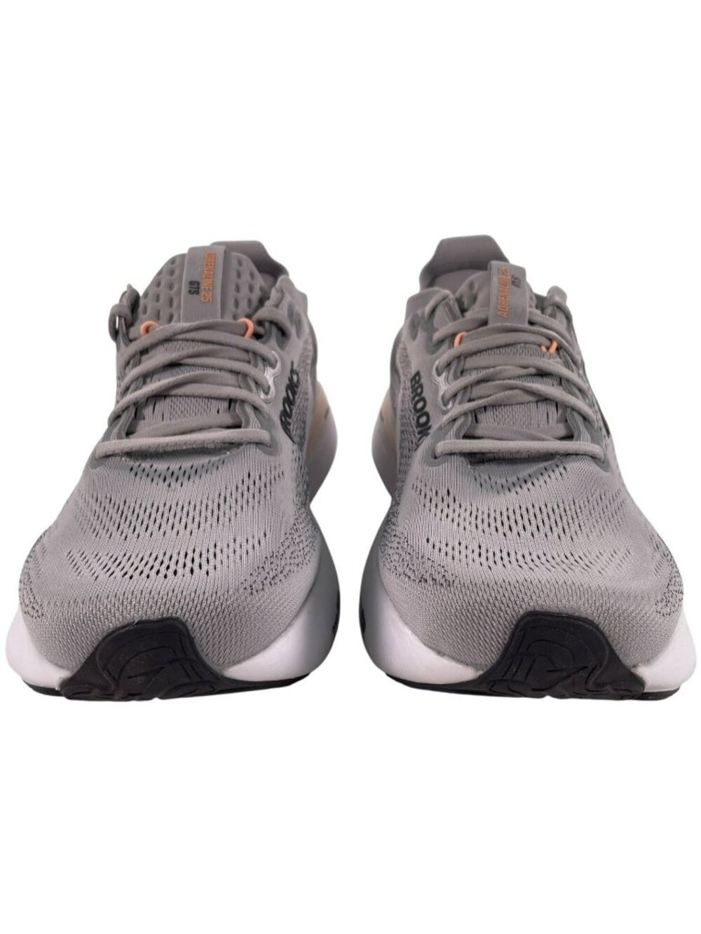 Brooks Adrenaline GTS 25 Running Shoes Grey/Blackened Pearl/Coral Wmn's Sz 8.5W - Picture 5 of 11
